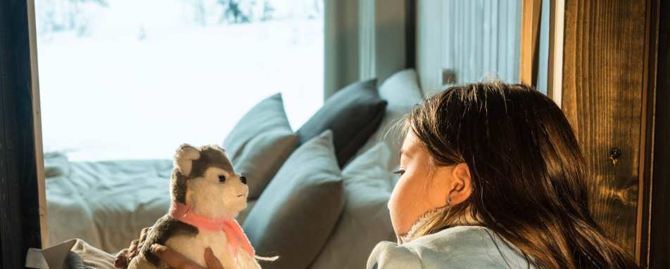 Children's nest bed - Arctic TreeHouse Hotel