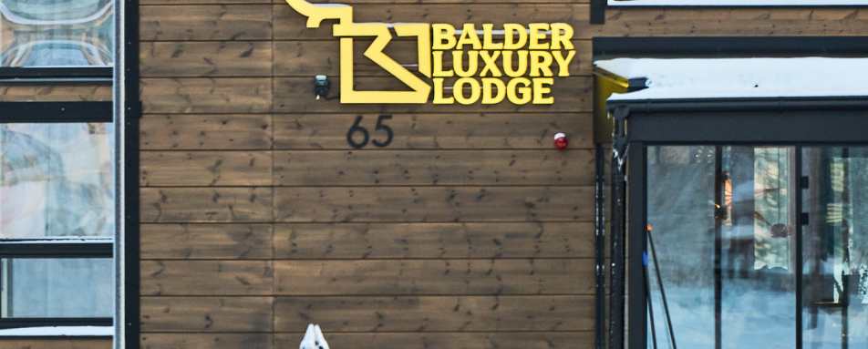 Outside main building 