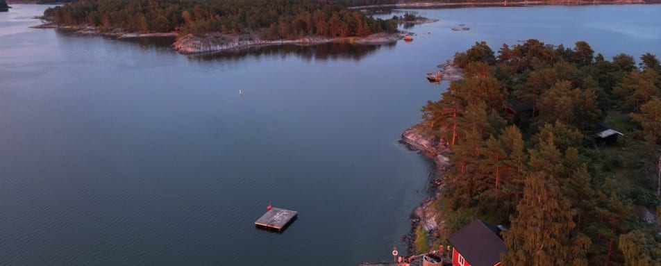 traditional outdoor sauna 