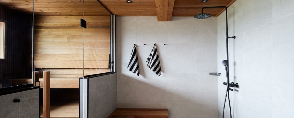 Indoor electric sauna 