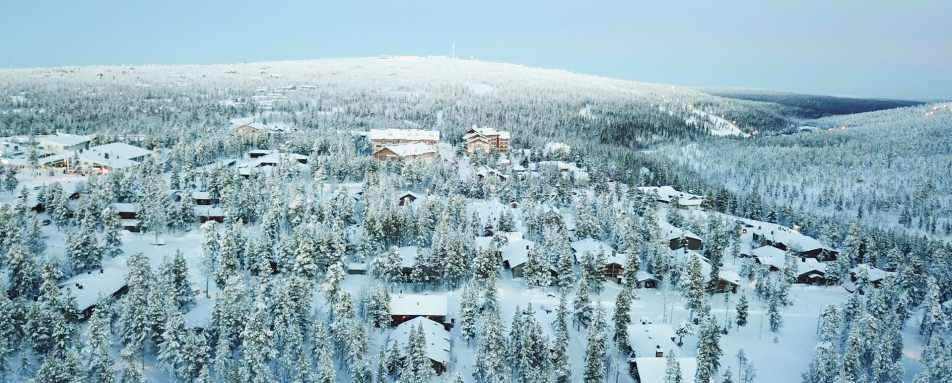 Aerial view - Javri Lodge