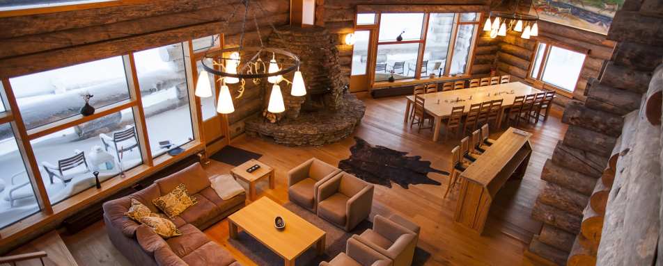 Living room - Lapland Luxury Chalet