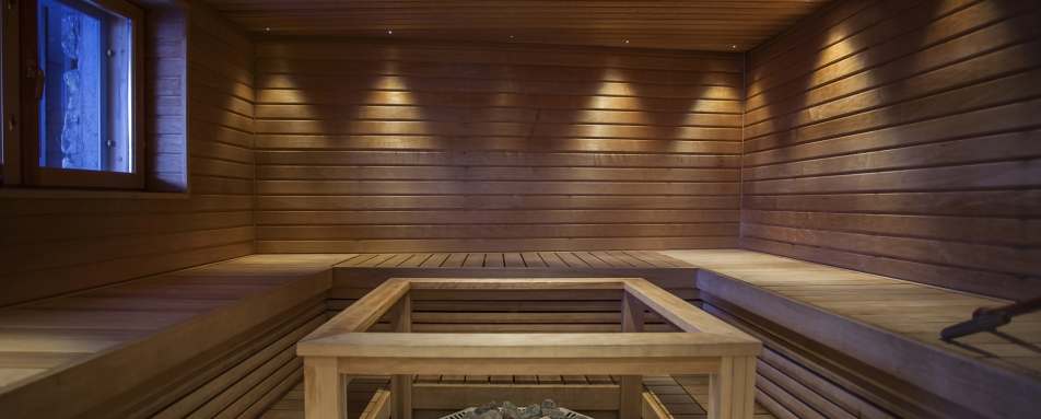 Sauna - Lapland Luxury Chalet