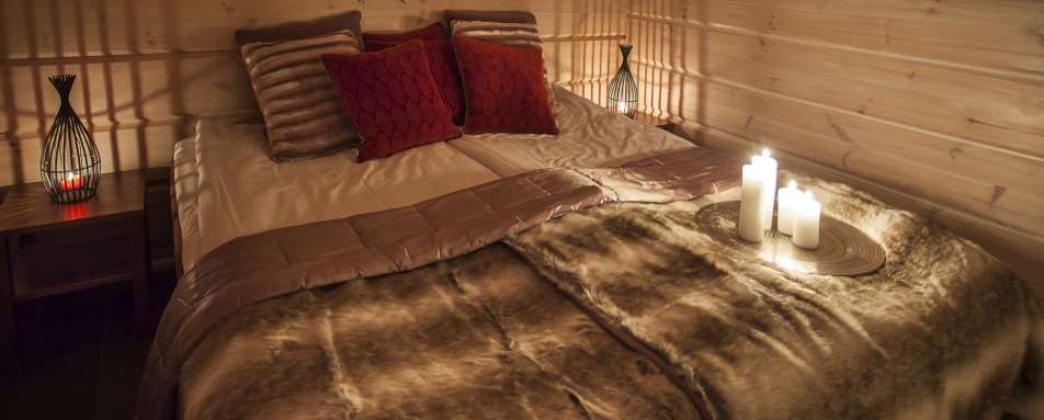 Bedroom - Rovaniemi Christmas Chalets