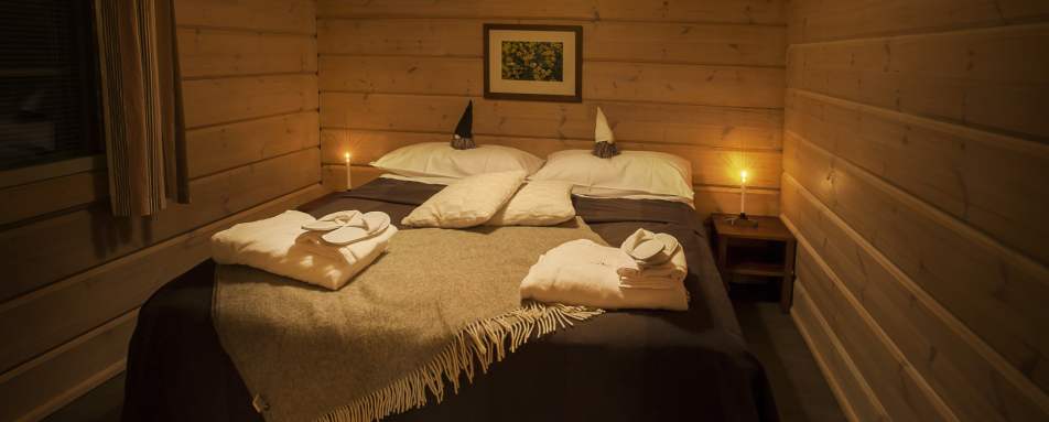 Bedroom - Rovaniemi Christmas Chalets