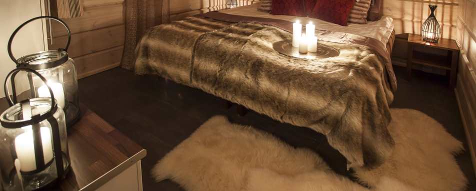 Bedroom - Rovaniemi Christmas Chalets