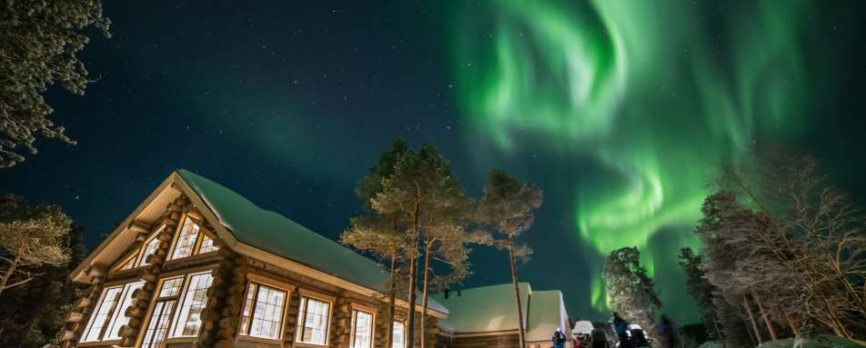 Wilderness Hotel Inari cabin exterior  