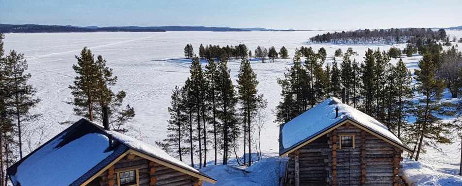 Wilderness Hotel Inari Log Cabins 