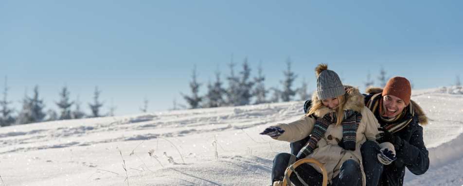 Tobogganing - Simply Finnish Lapland
