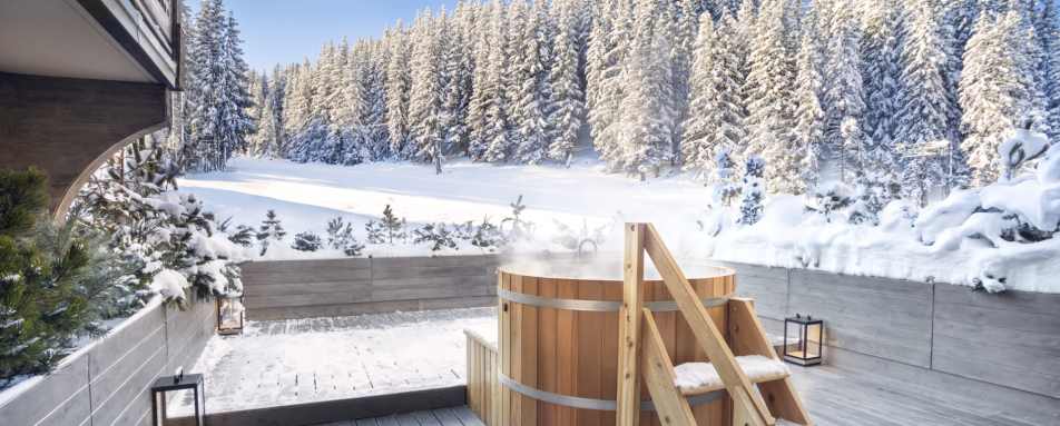 Chambre Ski Piste with Hot Tub 