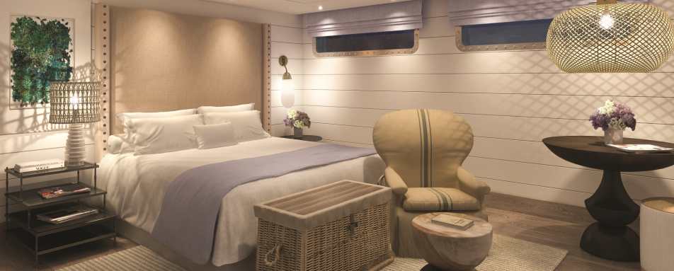 Lilas Bedroom - Belmond Afloat in France 