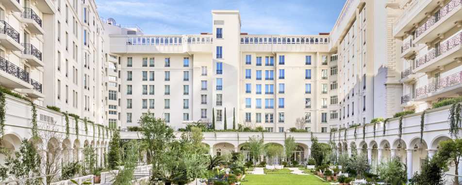 Garden from the pool 