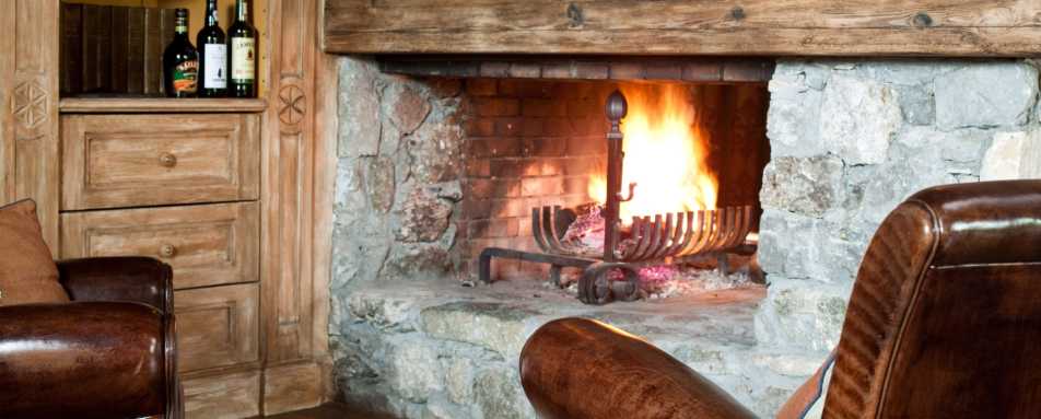 Sitting Room Fireplace 