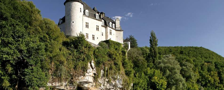 View from Dordogne - Chateau de la Treyne