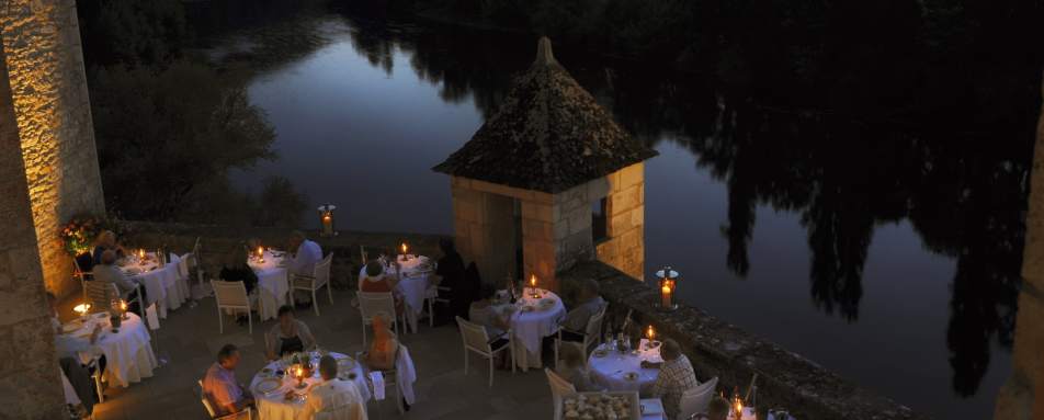 Terrace - Chateau de la Treyne