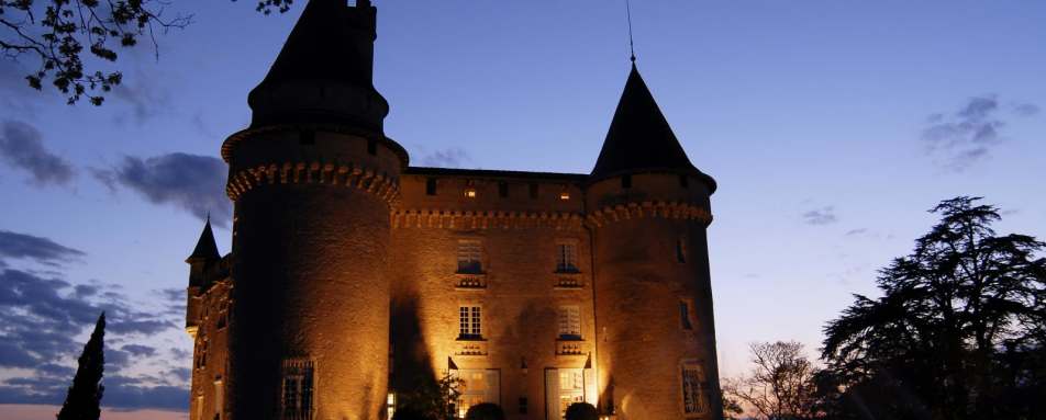 At Night - Chateau de Mercuès