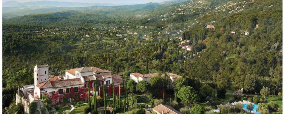 Aerial View - Chateau Saint-Martin