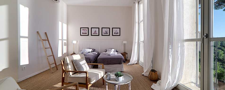 Twin bedroom - Domaine de Soleil 