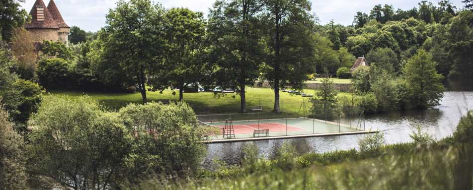 Floating Tennis Court