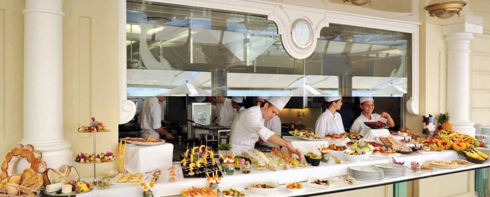 Buffet Club Dauphin - Hotel Du Cap Ferrat