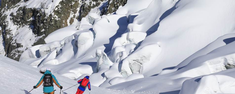 Skiing Grands Montets - Hotel Heliopic 