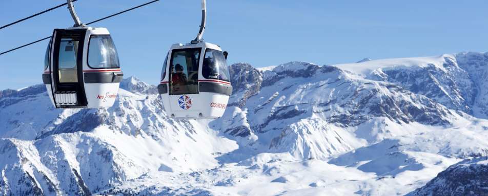Gondolas - Courchevel