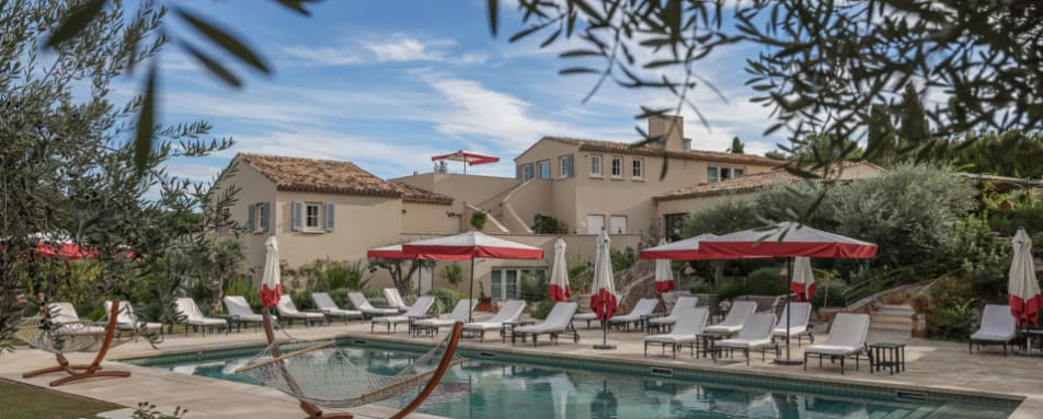 Outside swimming pool 