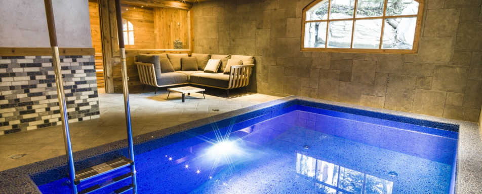 Chalet Sequoia, pool - La Mourra Hotel Village