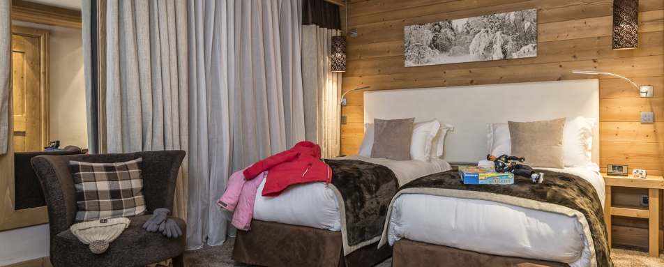 Kids room in Family Suite sleeping 4, Le Kaila