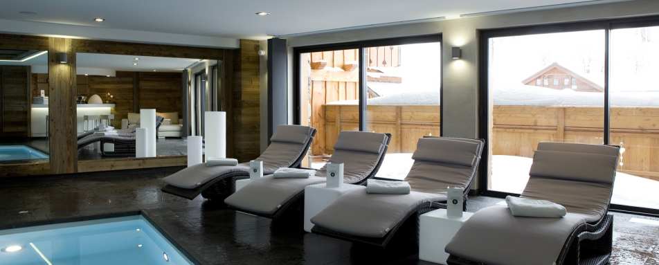 Spa relaxation area, Le Kaila