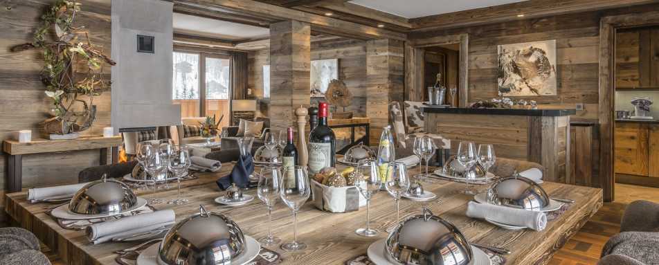 Dining area, Suite Kaila, Le Kaila