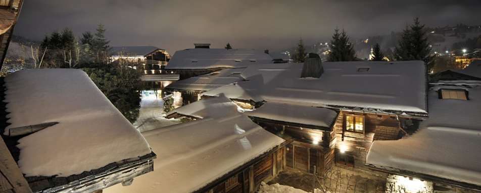 View at night - Les Fermes de Marie