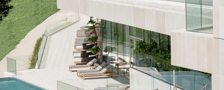 Outdoor Terrace and Swimming Pool 