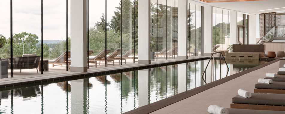 Indoor Pool- Royal Champagne Hotel and Spa 