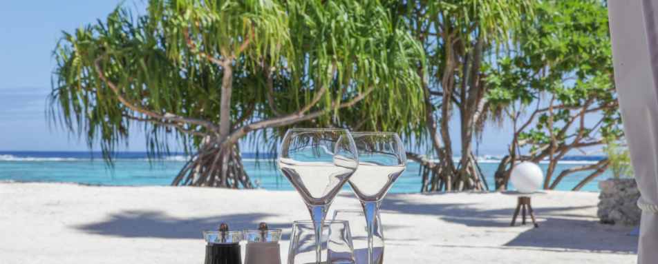 Beach Restaurant - The Brando Private Island