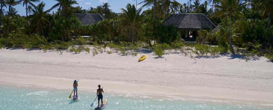 Paddle Boarding - The Brando Private Island