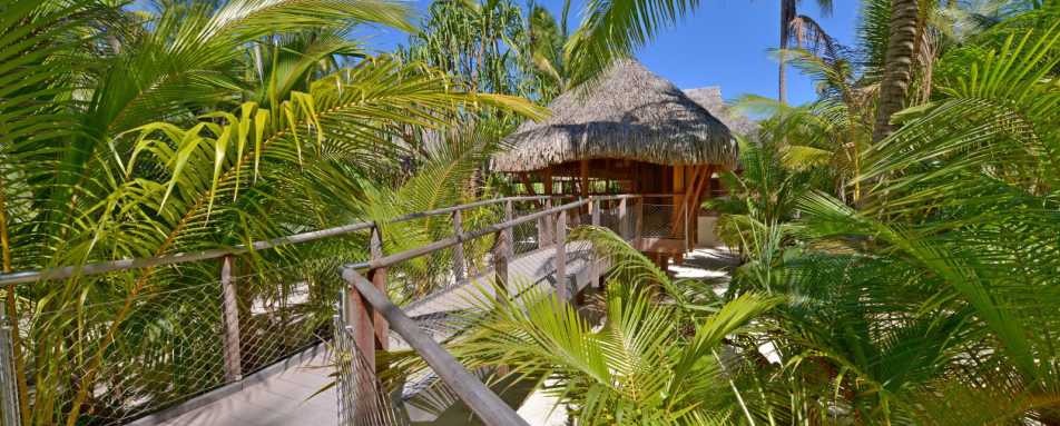 Villa Entrance - The Brando Private Island