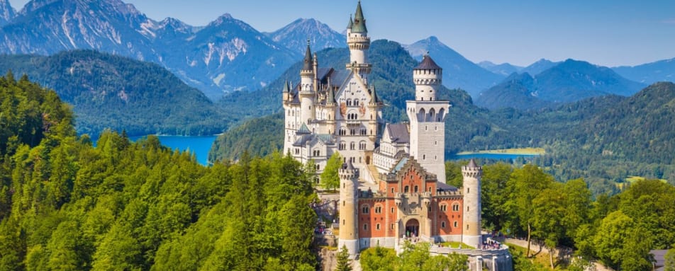 Castle Neuschwanstein Before the Opening