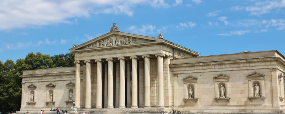 Knigsplatz City Square in Munich 