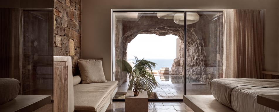 Cave Suite Bedroom 