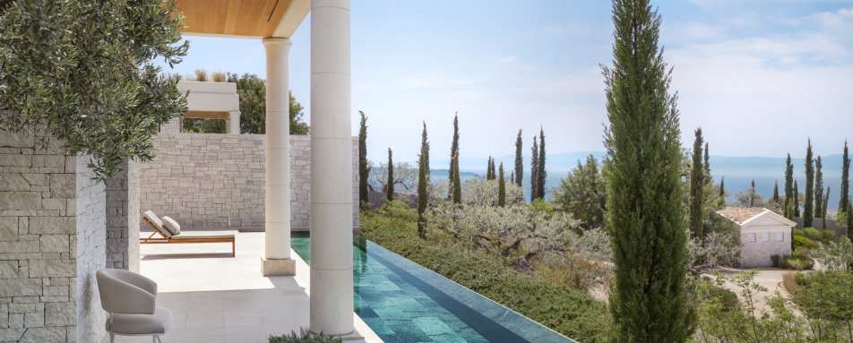 Pavilion pool - Amanzoe