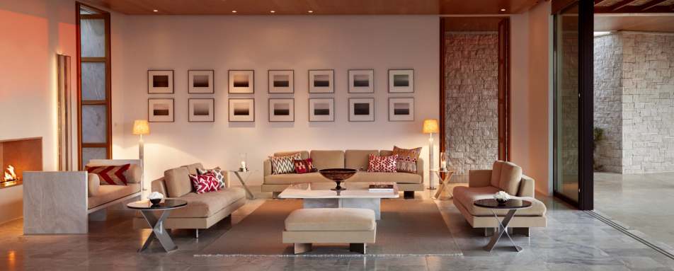 Villa lounge - Amanzoe