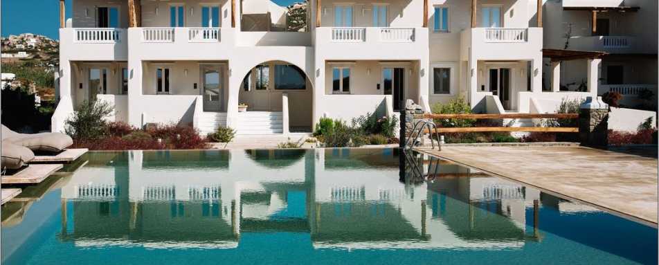Ammothines Cycladic Suites - Outside Pool 