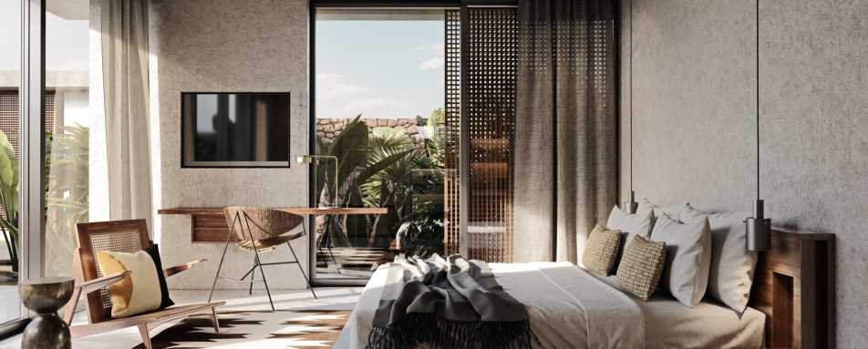 Tropical Family Room Shared Pool 