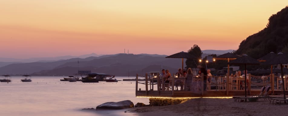 Eagles Resort Armyra Restaurant evening 