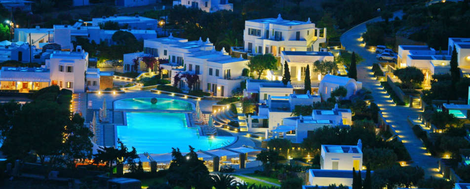 Resort at night 