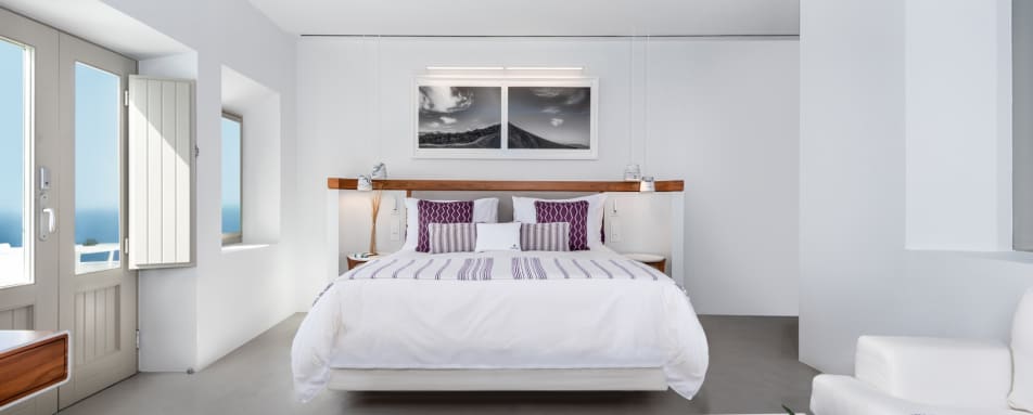 Bedroom interiors - Grace Santorini 