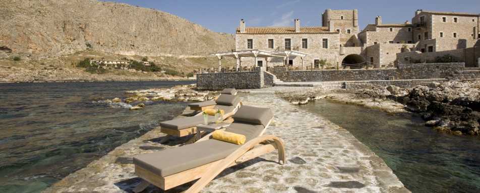 Sun loungers - Kyrimai Hotel