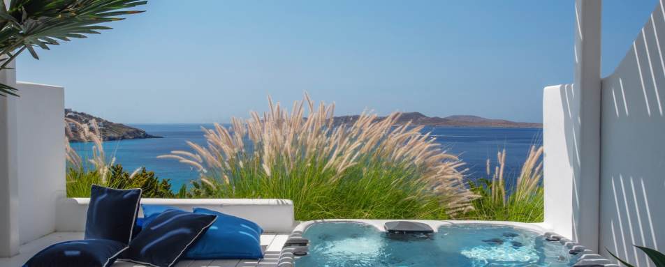 Althea Spa Treatment room courtyard  