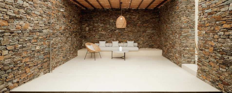 Outside seating area 